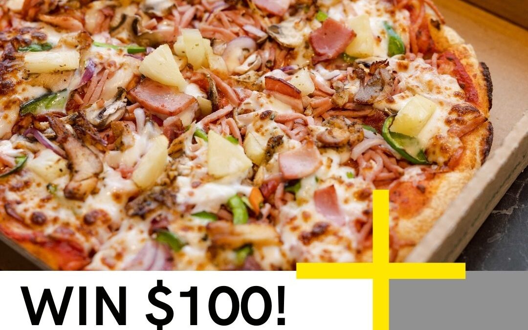 WIN $100 Smokin Joe’s Pizza & Grill Voucher