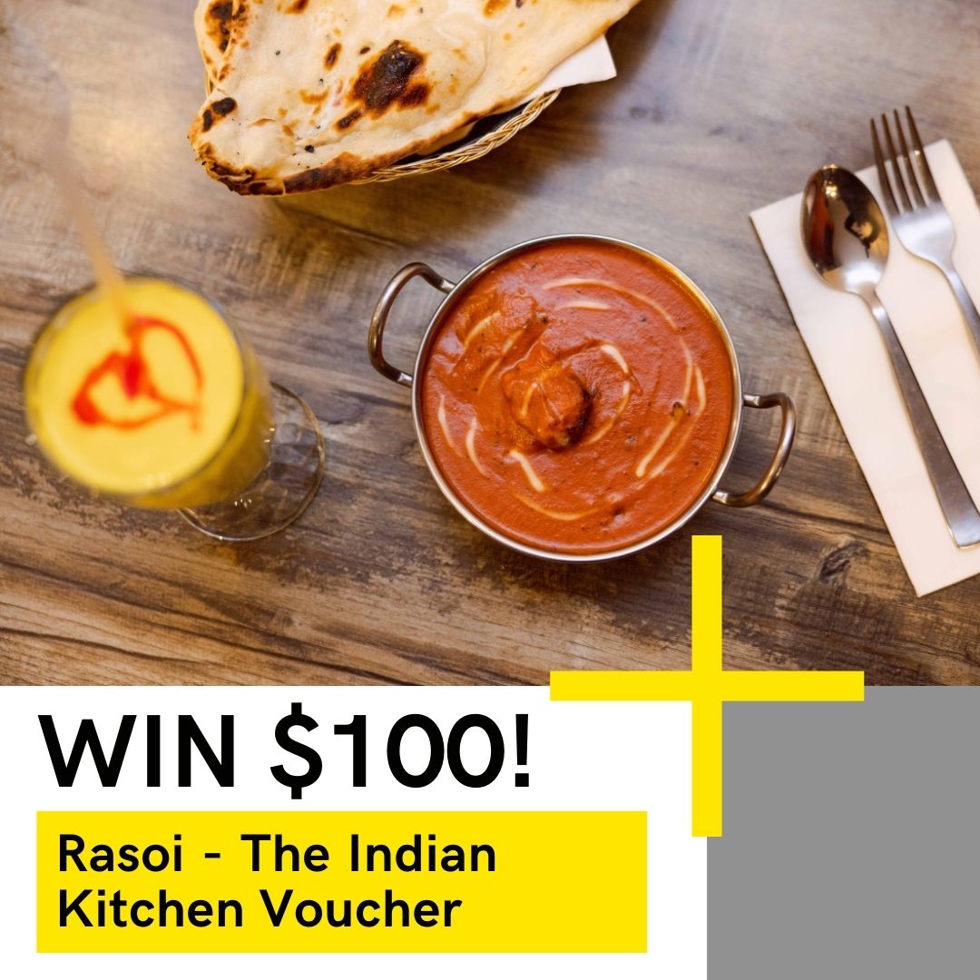 WIN $100 Rasoi – The Indian Kitchen Voucher