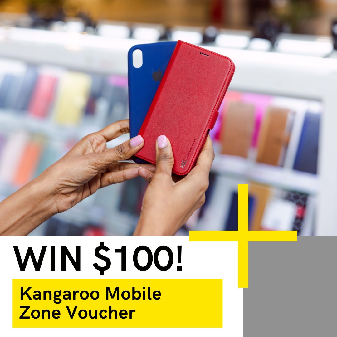 WIN $100 Kangaroo Mobile Zone Voucher