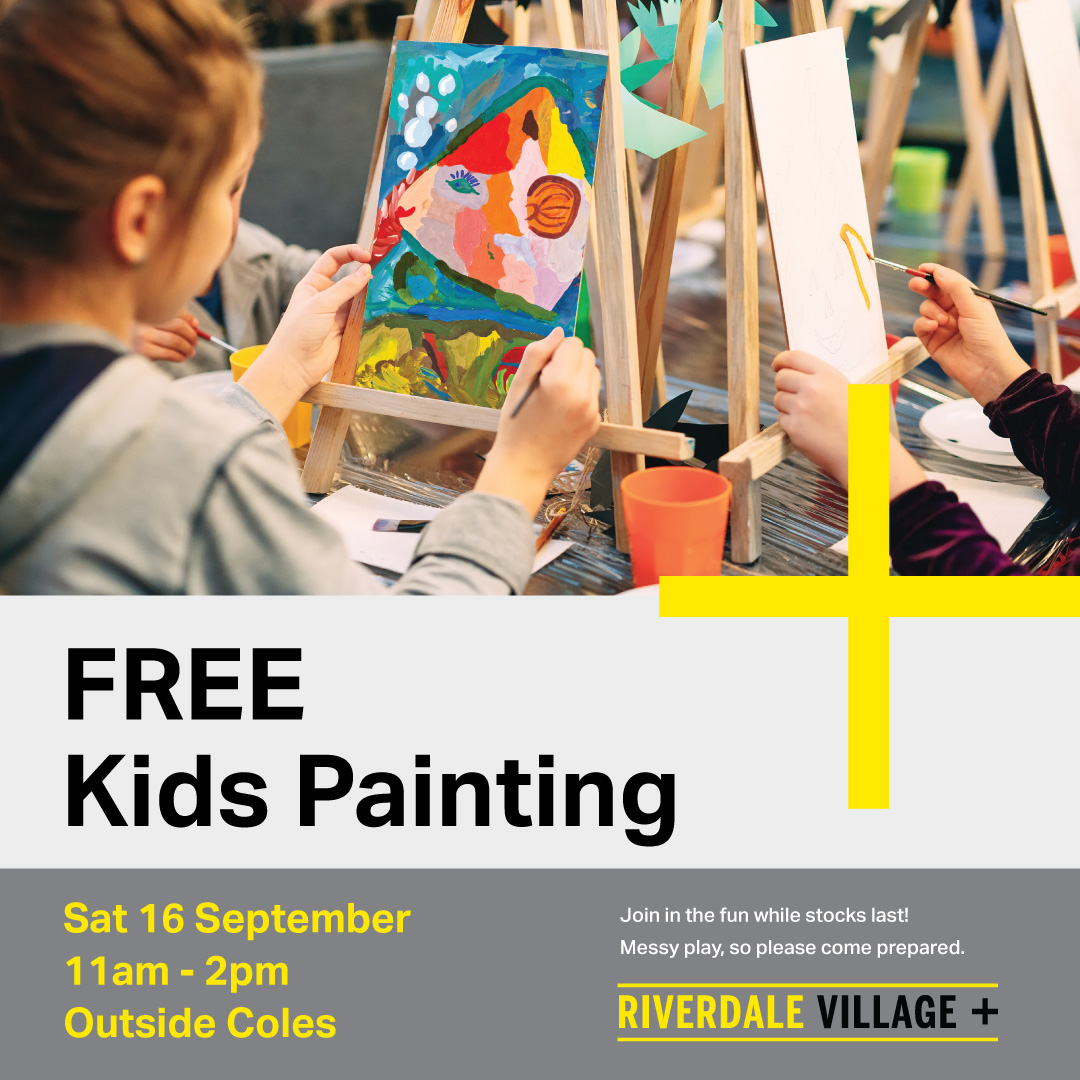 FREE Kids Painting at Riverdale Village