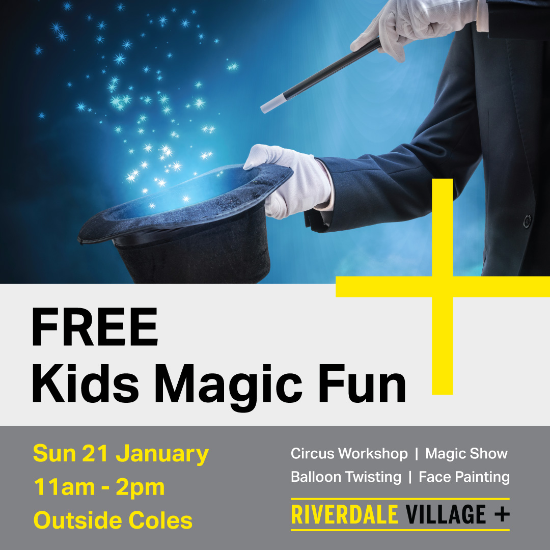 FREE Kids Magic Fun at Riverdale Village